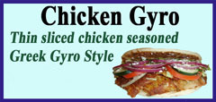 Chicken Gyro